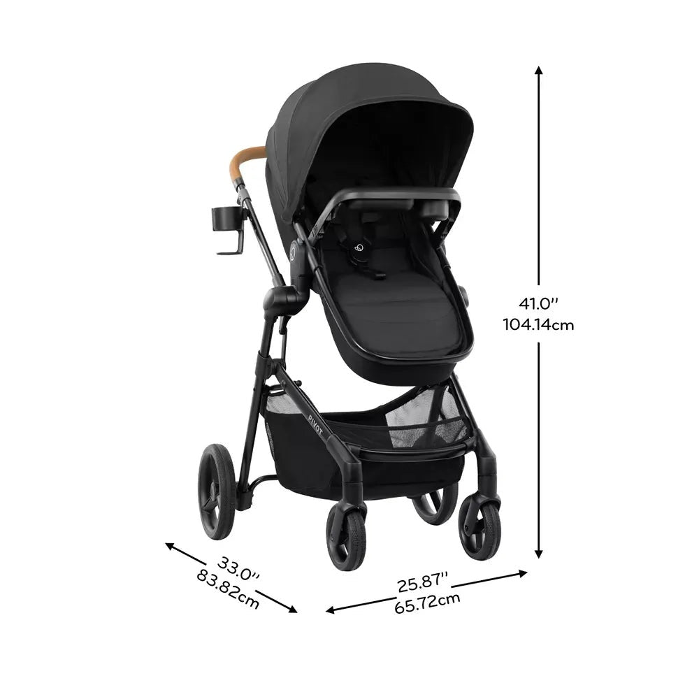 Evenflo: Pivot Modular Travel System with LiteMax NXT Infant Car Seat | 6-in-1 Baby Stroller