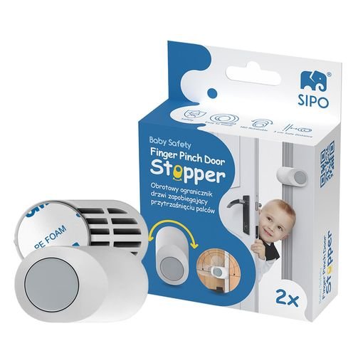 SIPO: Rotating Door Stopper - 2 Pack