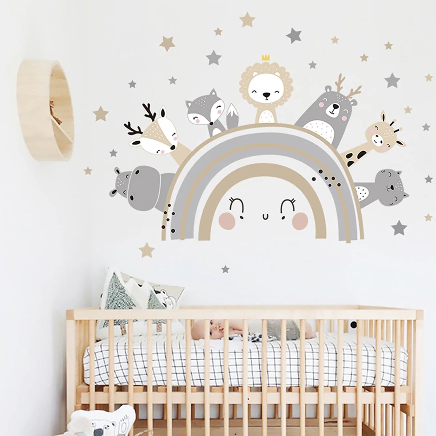 SIPO: Nursery Wall Stickers - Cute Animals
