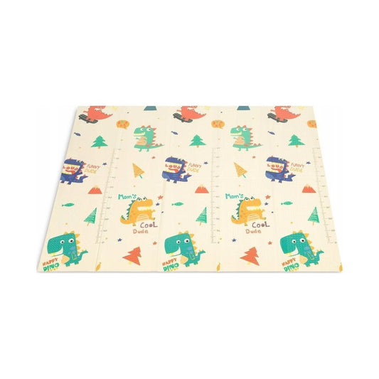 Miila Double Sided Foam Playmat Dinosaurs Cars 180x200cm