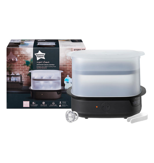 Super-Steam Advanced Electric Sterilizer (Black)