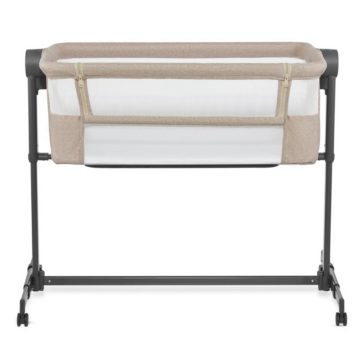 Kinderkraft: NESTE UP 2 Bedside Co-Sleeper & Travel Cot - Beige