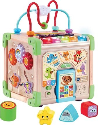 Vtech Baby Cube Nature Interactif Multi-Activities