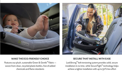 Evenflo Revolve180 LiteMax NXT Rotational Infant Car Seat with SensorySoothe