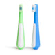 Ubbi: Toddler Training Toothbrush Set – Polaris Blue & Zest Green