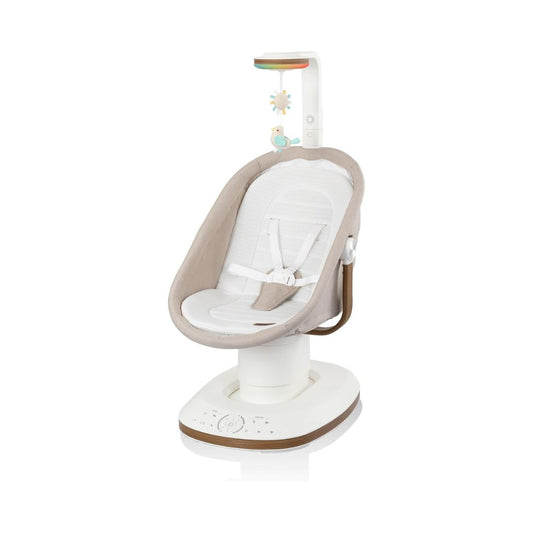 Evenflo: Elara 2-in-1 Smart Motion Swing & Soothing Nest – Coastal Coffee