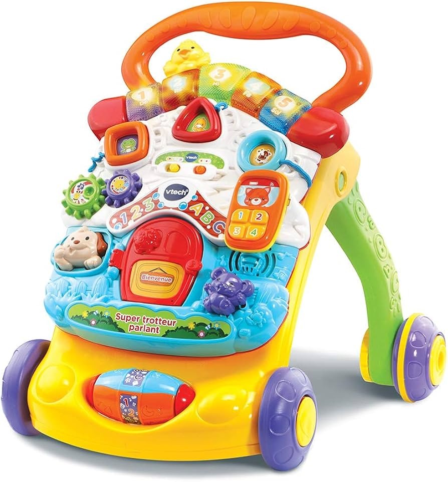 VTech 2 In 1 Walker and Activity Centre Orange