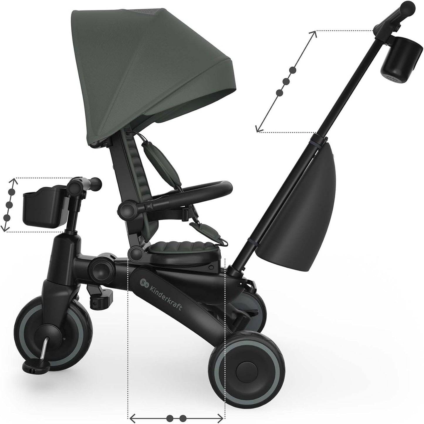 Kinderkraft: JAZZ 3 Tricycle - Green