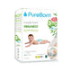 PureBorn Disposable Baby Diapers Size 3-5.5 to 8 Kg - Pineapple style