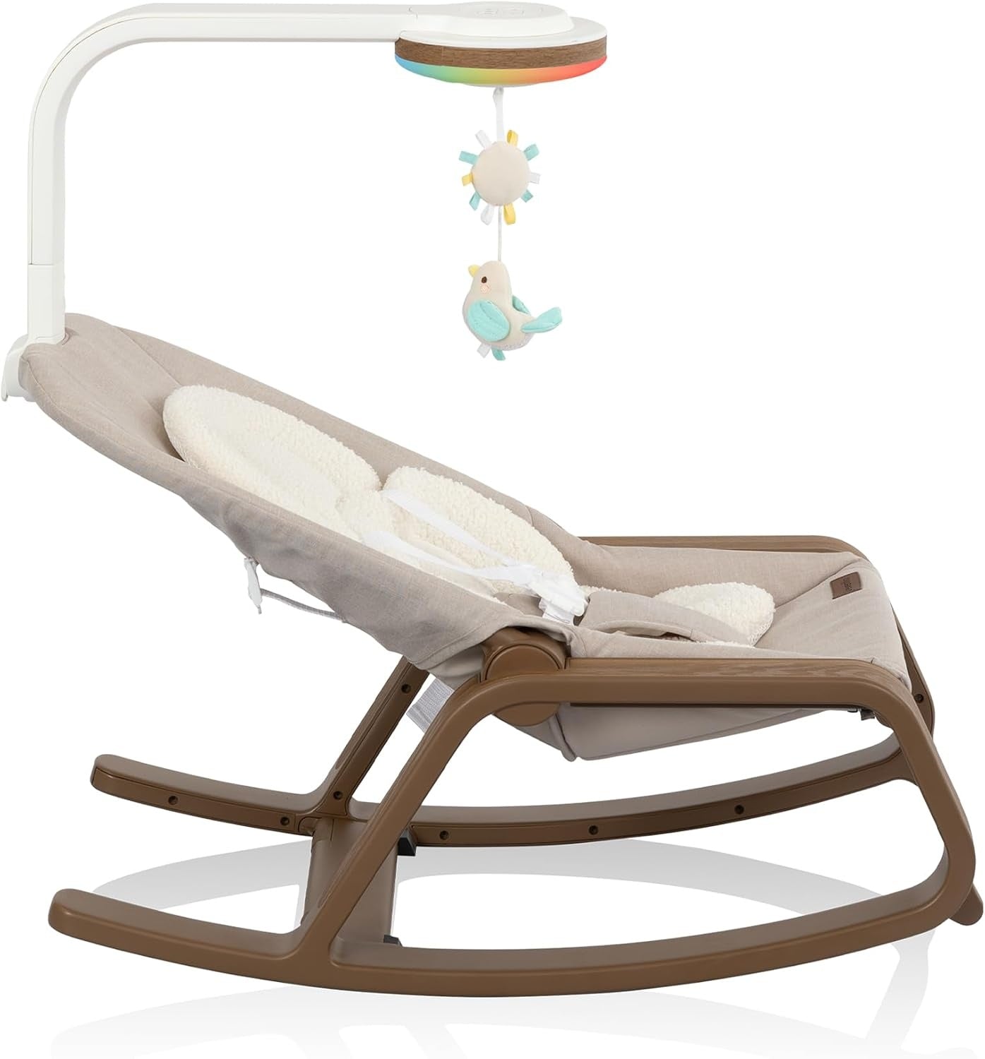 Evenflo: Lyra 2-in-1 Rocker for Babies & Toddlers – Coastal Coffee
