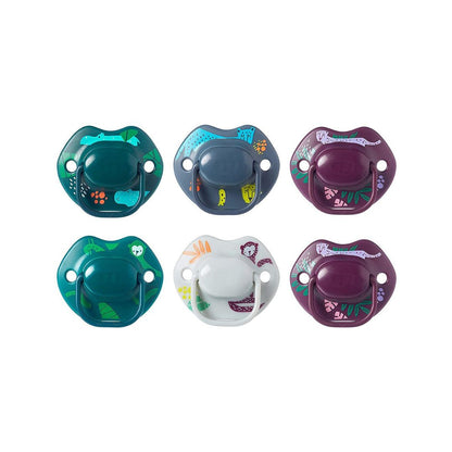 Tommee Tippee Moda Orthodontic Soothers (18–36 Months) – 2 Pack