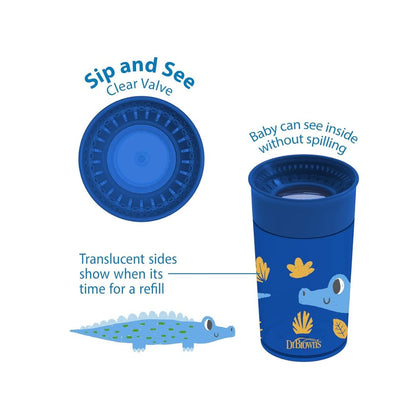 Dr. Brown’s Cheers 360 Smooth Wall Transition Cup/300ml