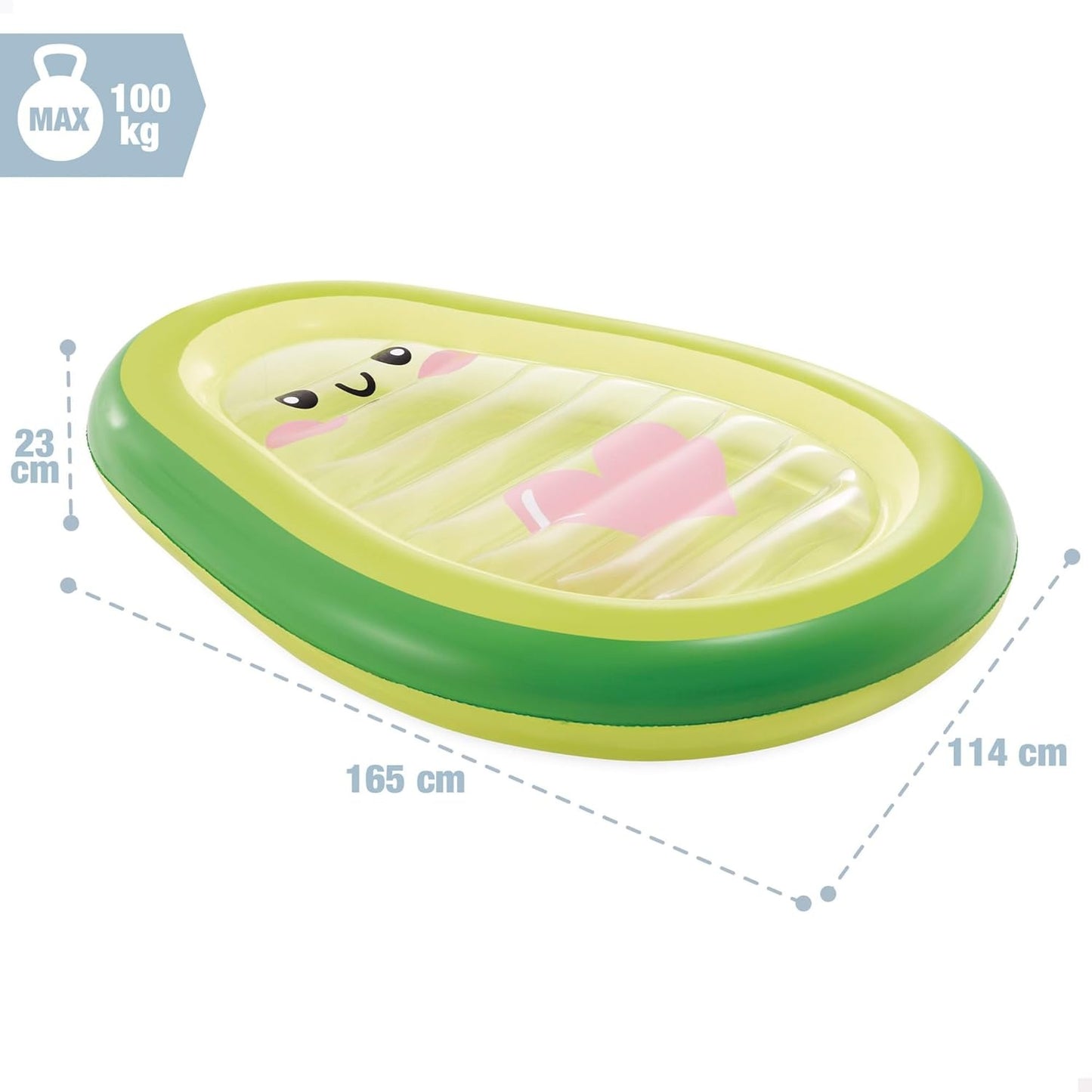 INTEX: Avocado Buddy Inflatable Pool Float
