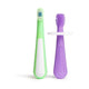 Ubbi: Grow with Me Toothbrush Training Set – Smoothie Purple & Zest Green