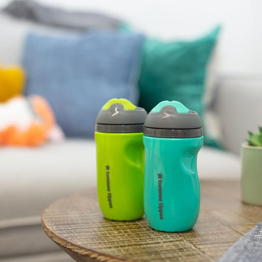 Insulated Straw Toddler Cup - 2x 266ml