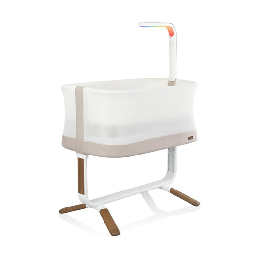 Evenflo: Cora 3 Level Adjustable Bassinet – Coastal Coffee