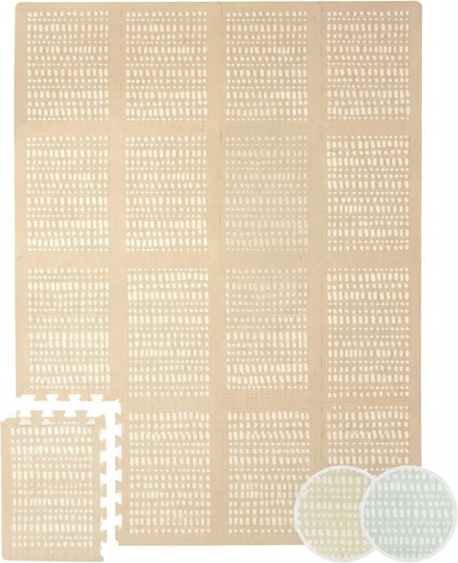 Hakuna Matte Stylish XL Puzzle Mat – Hygge Sand (1.7m x 1.2m)