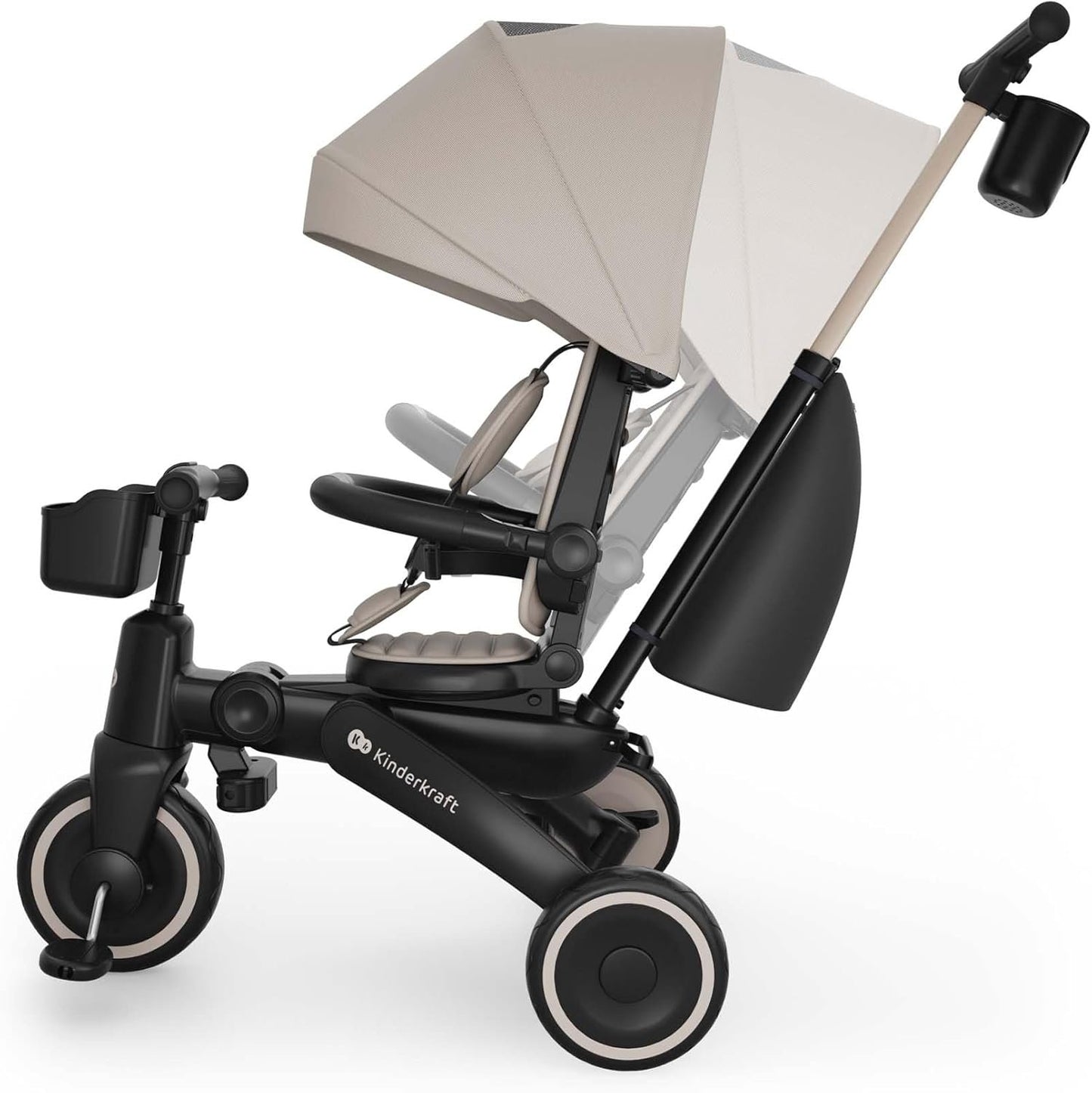 Kinderkraft: JAZZ 3 Folding Tricycle - Beige