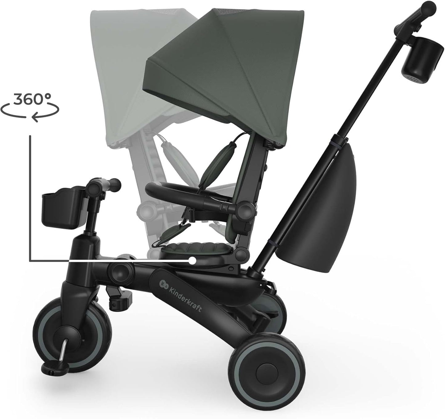 Kinderkraft: JAZZ 3 Tricycle - Green