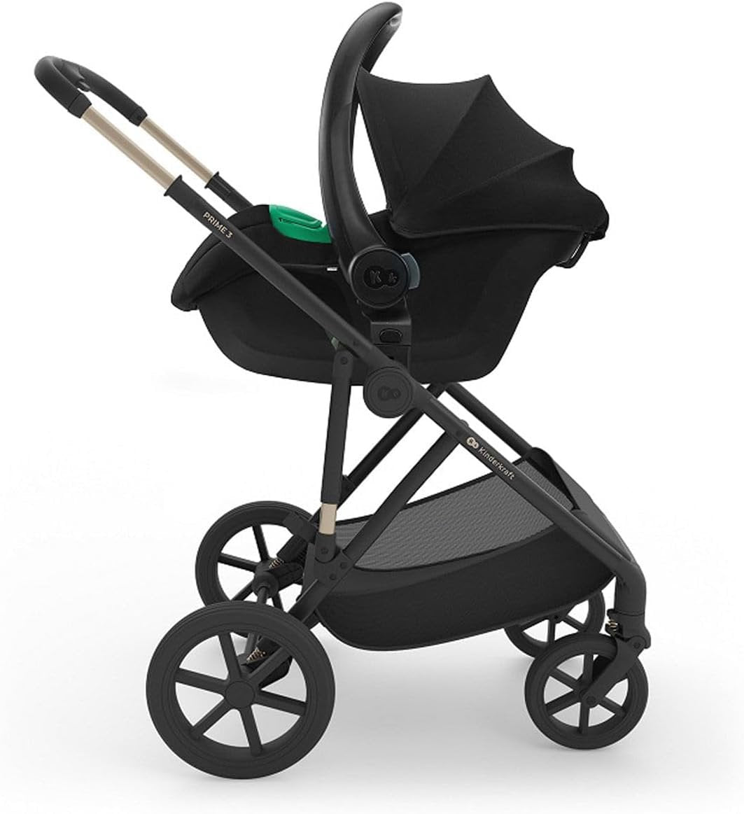 Kinderkraft: PRIME 3 3-in-1 Stroller (2026 Edition - Dark Green)