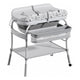 PandaEar 2-in-1 Baby Bathtub & Changing Table with Digital Thermometer