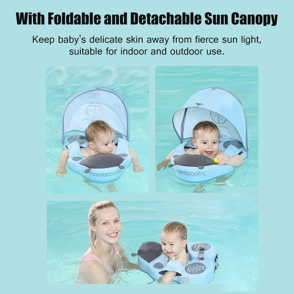 Mambobaby Baby Waist Float with Canopy