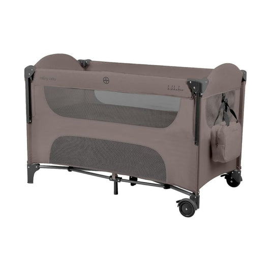 Kikkaboo: 2 Levels Baby Cot – Milky Way Beige