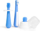 Ubbi Grow with Me Toothbrush Training Set – 3-Piece Set (Polaris Blue)