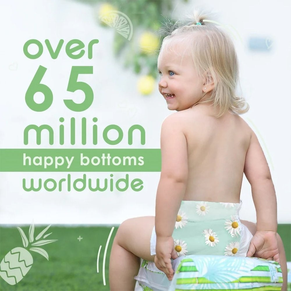 PureBorn Organic Bamboo Unisex Nappies
