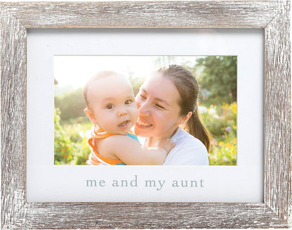 Me and My Aunt Sentiment Frame Rustic