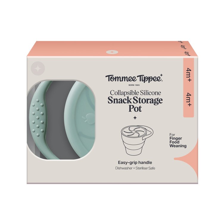Tommee Tippee Silicone Collapsible Snack Container