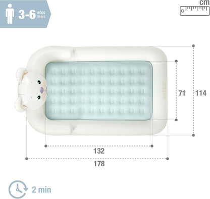 Inflatable Bear Travel Bed