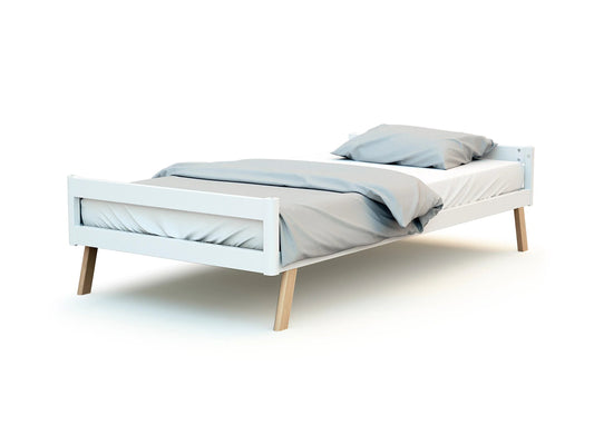Jurababy: Convertible Baby Bed KASA (70x140cm) - 2-in-1 Nursery Crib to Toddler Bed