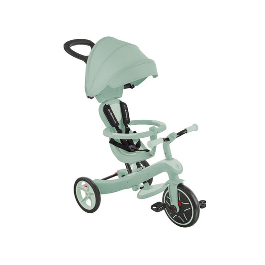 Globber Explorer Trike 4in1 Ecologic Baby Trike to Balance Bike (Pistachio)