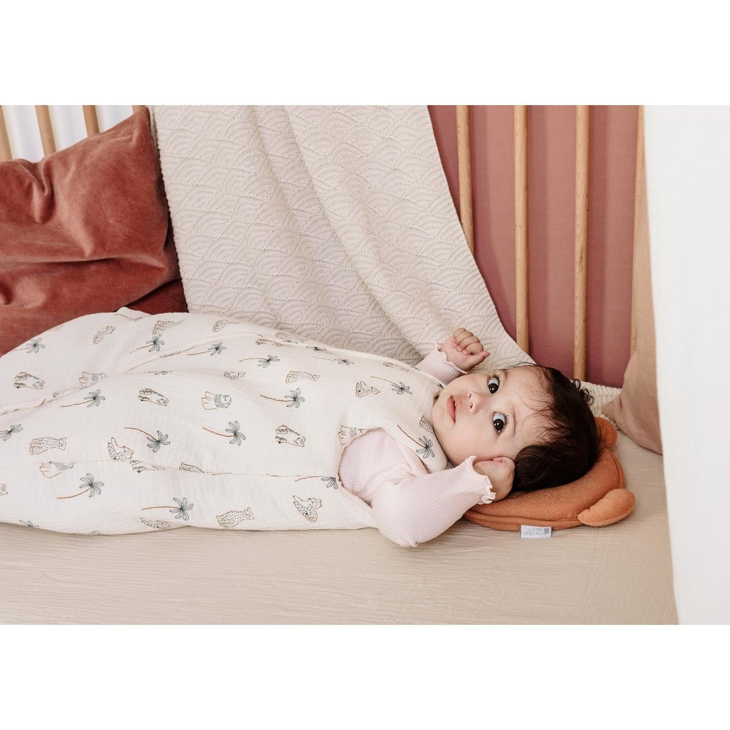 CANDIDE 2-in-1 Tiger Swaddle Sleeping Bag