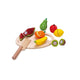 Classic World Pretend Play Cutting Fruit Toy Set Wooden Kitchen Play Set