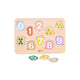 Classic World Wooden Number Puzzle
