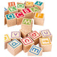 Hape Pull-Along Cart with Stacking Blocks
