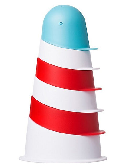 Interactive Lighthouse Stacking Cups Bath Toy