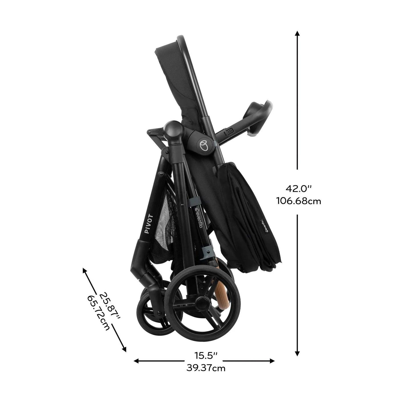 Evenflo: Pivot Modular Travel System with LiteMax NXT Infant Car Seat | 6-in-1 Baby Stroller