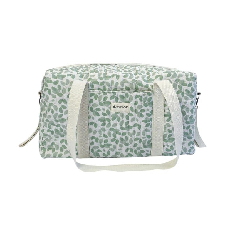 Candide: Feuilles Quilted Diaper Bag (Sac à Langer)