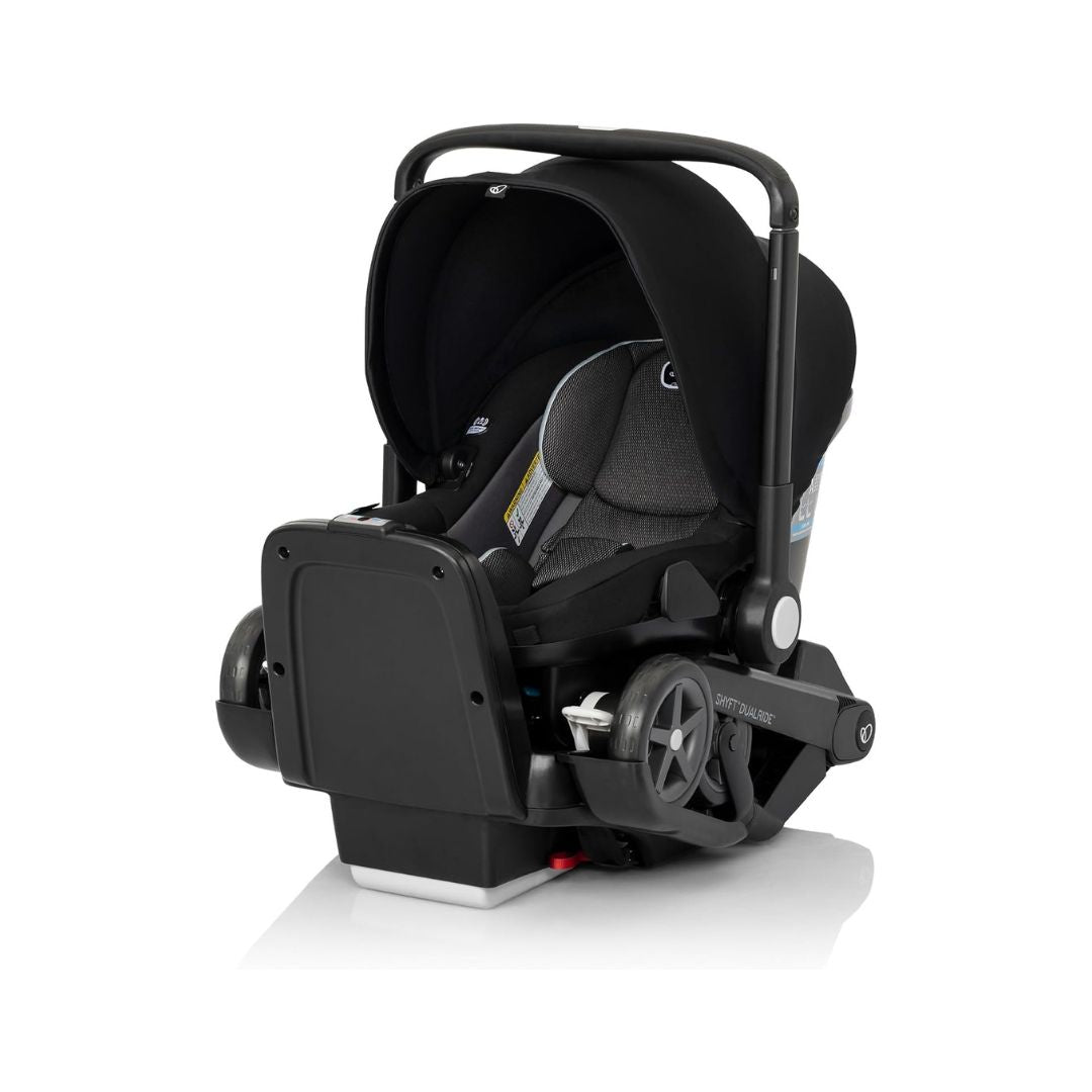 Evenflo: Shyft DualRide Infant Car Seat & Stroller Combo – Beaufort Black