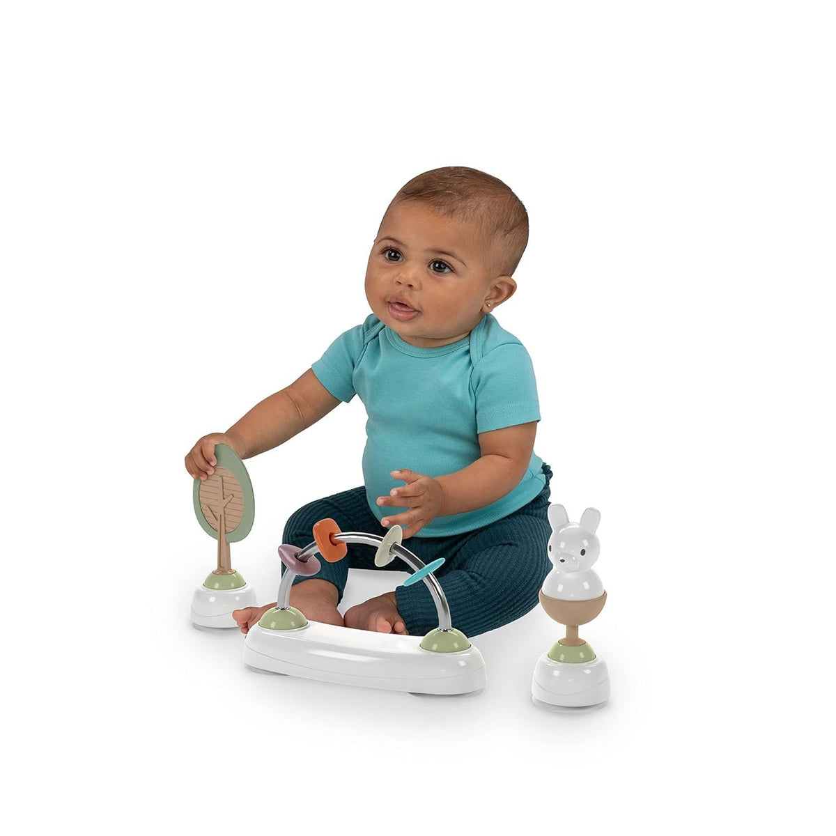 Ingenuity Step & Sprout 3-in-1 Baby Activity Walker – First Forest