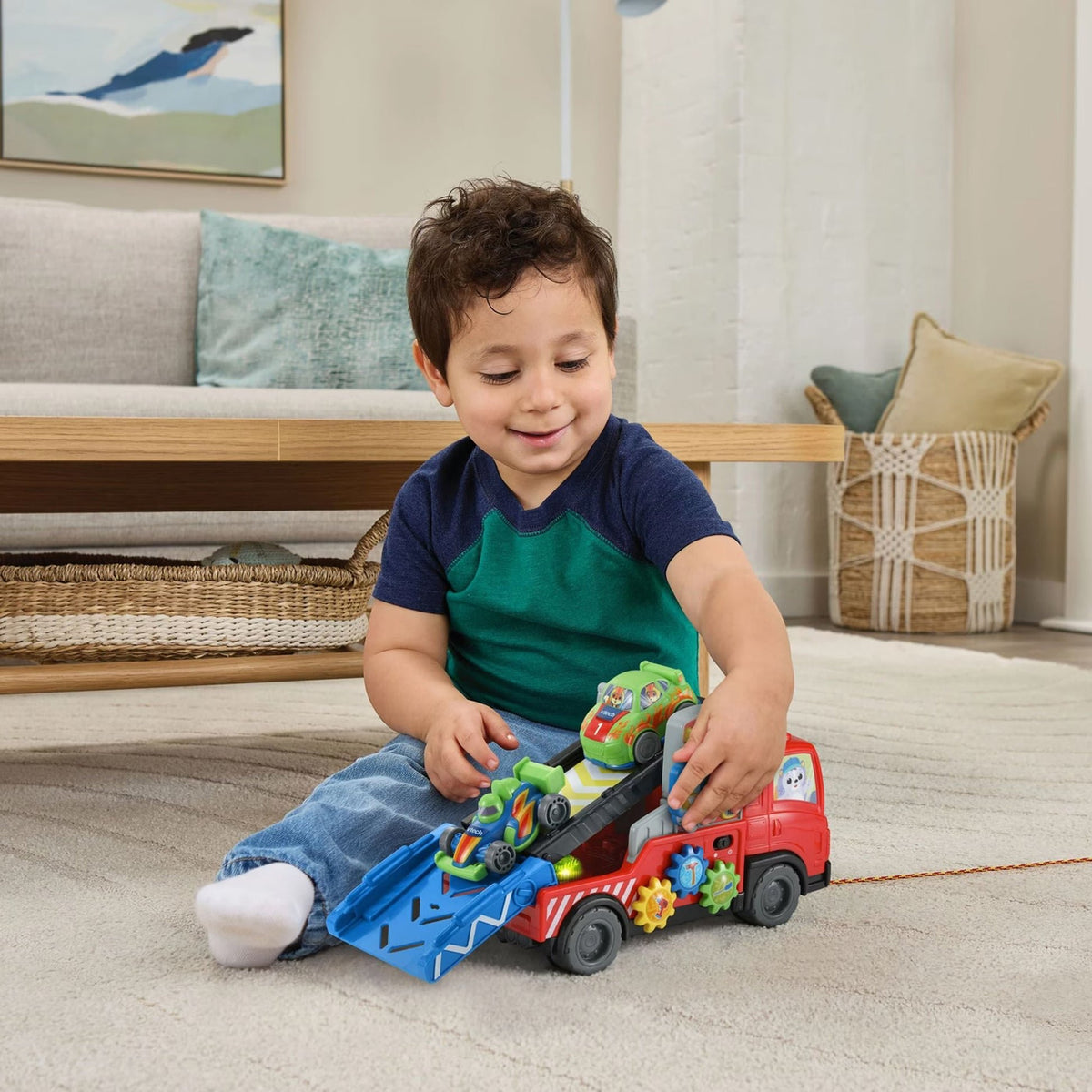 VTech Road Rescue Car Carrier