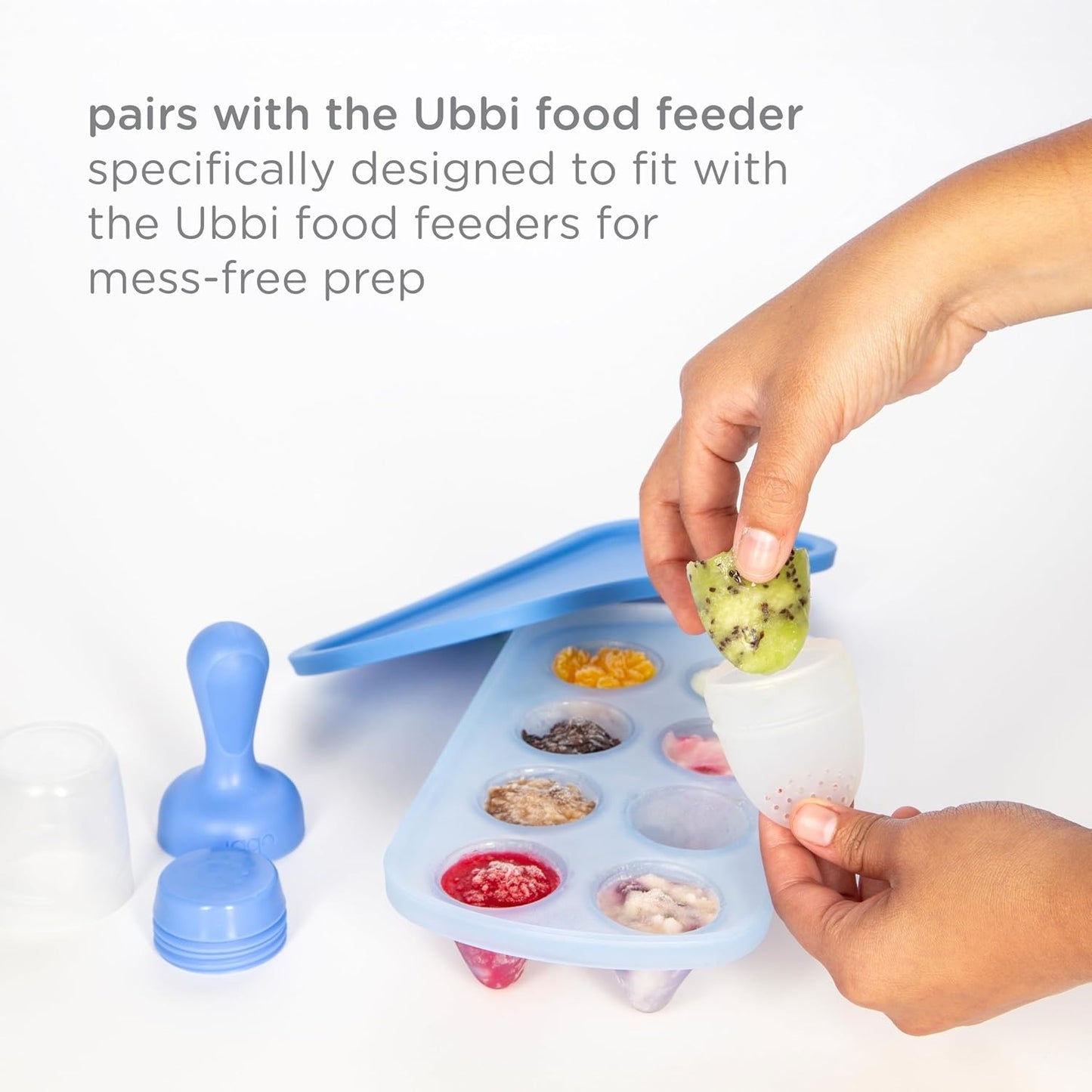 Ubbi: Baby Food Feeder & Freezer Tray Set