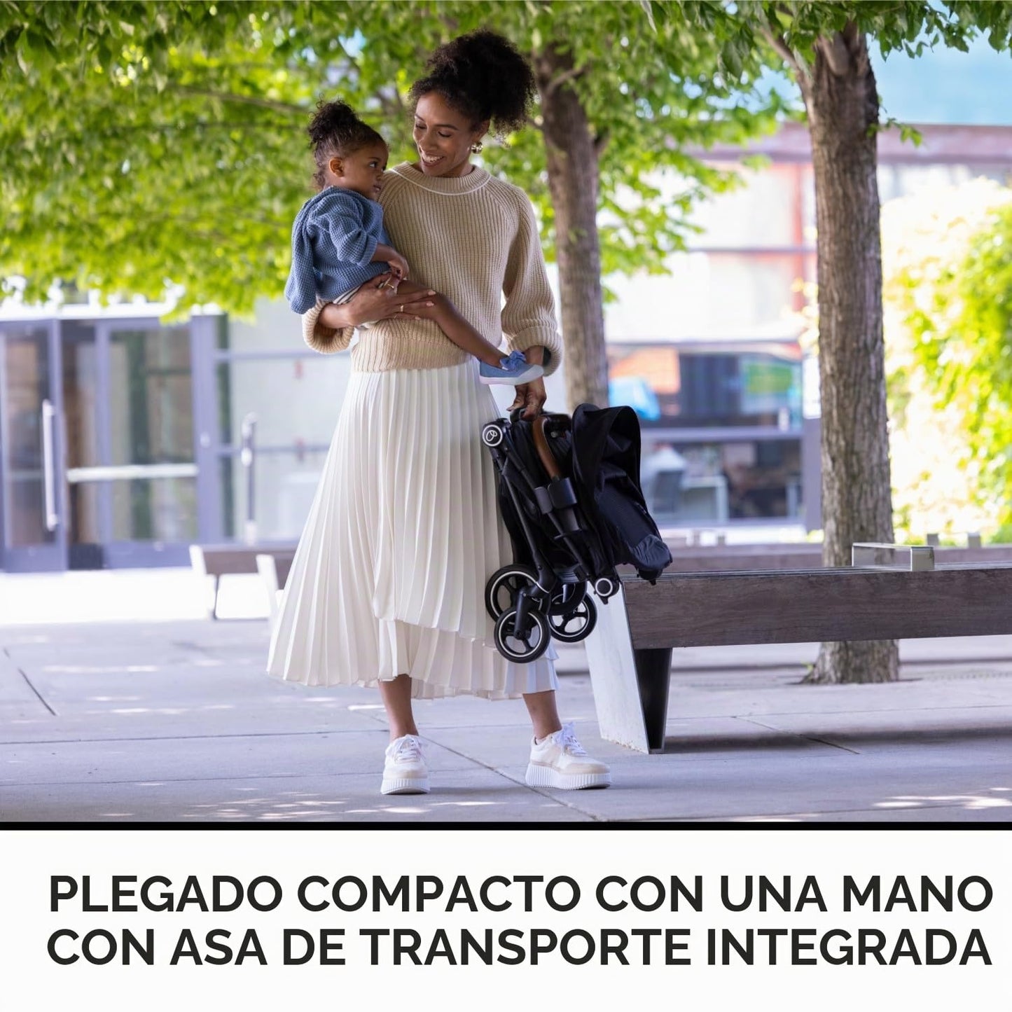 Evenflo: Hummingbird™ Ultra-Lightweight Carbon Fiber Stroller – Crest Grey