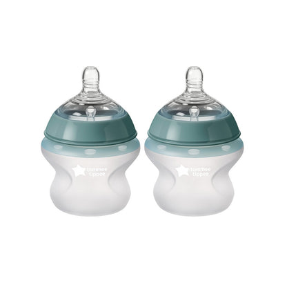 Tommee Tippee Closer to Nature Silicone Baby Bottle 2 Pack