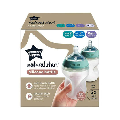 Tommee Tippee Closer To Nature 260ml Silicone Bottle