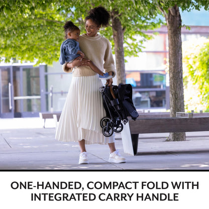 Evenflo Hummingbiird Ultra-Lightweight Carbon Fiber Stroller Crest Grey