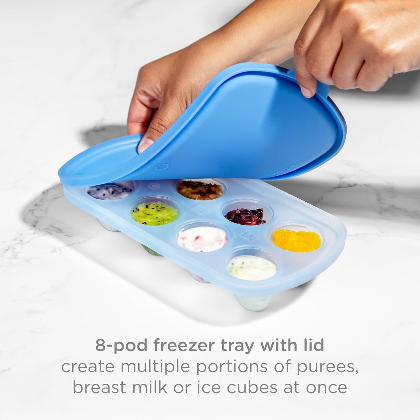 Ubbi: Baby Food Feeder & Freezer Tray Set